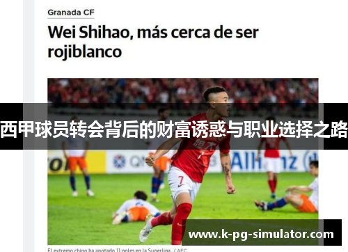 西甲球员转会背后的财富诱惑与职业选择之路